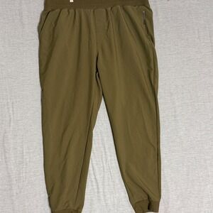 FLX Mens Jogger Pants Olive Green XXL Tall Athletic Sweatpants Casual Comfort